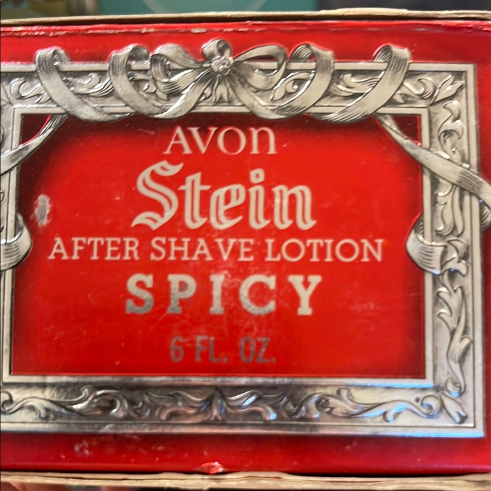 Avon Stein Spicy After Shave Lotion with no wrap